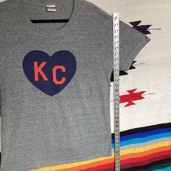 Charlie Hustle KC heart t shirt made in USA - Picture 5 of 9